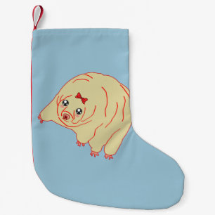 Niedlicher Wasser-BärTardigrade Anime Kleiner Weihnachtsstrumpf