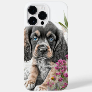 NIEDLICHER WASSERCOCKER SPANIEL PUPPENHUND Case-Mate iPhone 14 PRO MAX HÜLLE