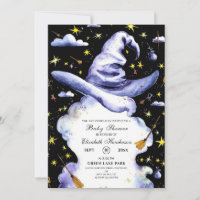 Niedlicher Watercolor-Assistent mit Baby-Dusche
