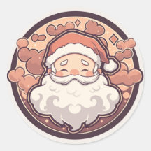 Niedlicher Weihnachtsaufkleber
