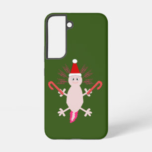 Niedlicher WeihnachtsAxolotl Samsung Galaxy Hülle