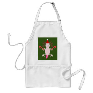 Niedlicher WeihnachtsAxolotl Schürze