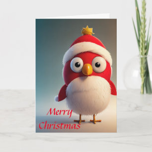 Niedlicher Weihnachtsbär Feiertagskarte