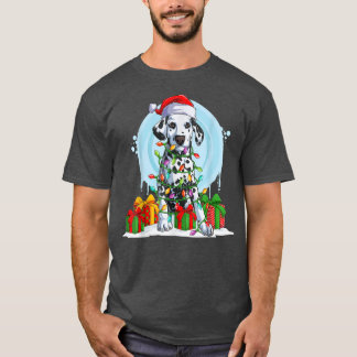 Niedlicher Weihnachtsbaum Lichter Weihnachten Kost T-Shirt