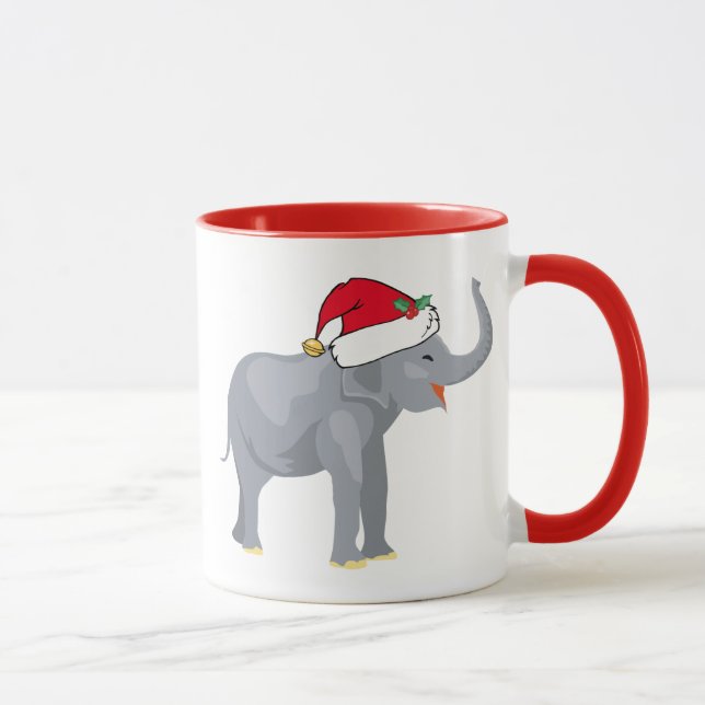 Niedlicher Weihnachtselementar Santa Tasse (Rechts)