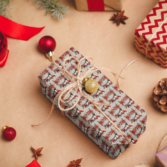 Niedlicher Weihnachtself-Festbrief D Geschenkpapier (Von Creator hochgeladen)