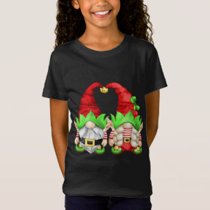 Niedlicher Weihnachtself für Frauen mit Weihnachte T-Shirt