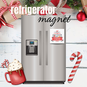 Niedlicher Weihnachtsfeiertag Magnet