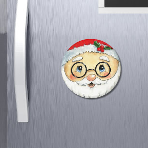 Niedlicher Weihnachtsfeiertag Wasserfarbe Weihnach Magnet