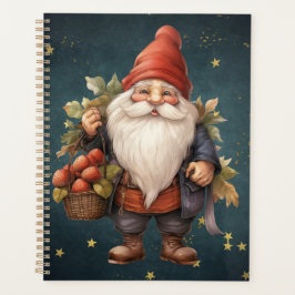Niedlicher Weihnachtsgnome Planer
