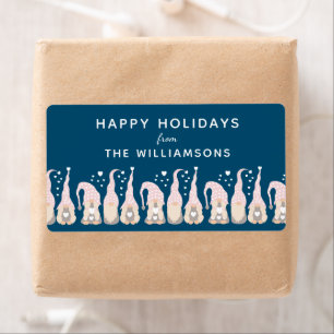 Niedlicher Weihnachtsgottesdienst Blau Personalisi