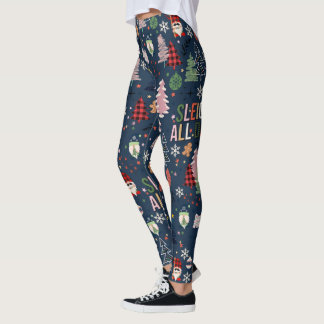 Niedlicher Weihnachtsgottesdienst Leggings