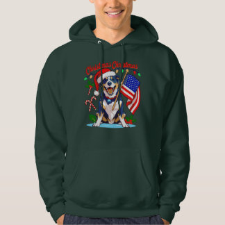 Niedlicher Weihnachtshund Hoodie