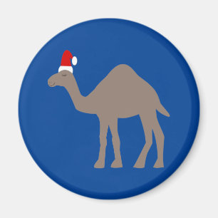 Niedlicher Weihnachtskamel Magnet