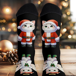 Niedlicher Weihnachtskitschgel Angel Socken