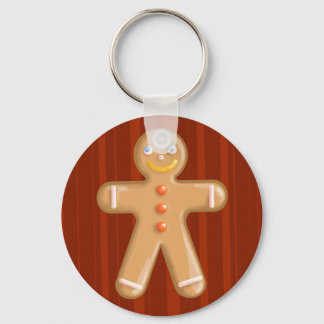 Niedlicher Weihnachtskuchen Schlüsselanhänger