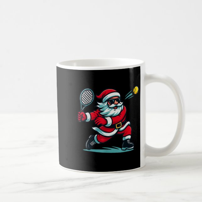 Niedlicher Weihnachtslieder-Spieler Weihnachtsjung Kaffeetasse (Rechts)
