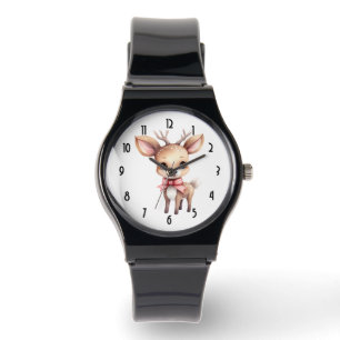 Niedlicher Weihnachtsmann Armbanduhr