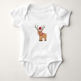 Niedlicher Weihnachtsmann Baby Strampler