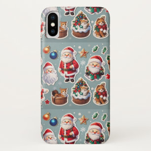 Niedlicher Weihnachtsmann & Feiertag Case-Mate iPhone Hülle
