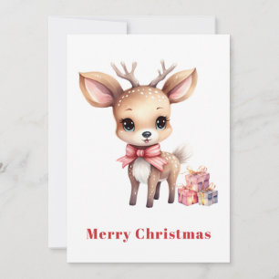 Niedlicher Weihnachtsmann Feiertagskarte