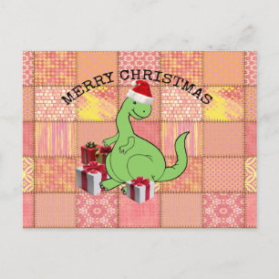 Niedlicher Weihnachtsmann Feiertagspostkarte