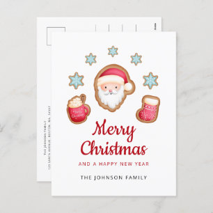 Niedlicher Weihnachtsmann frohe Weihnachten