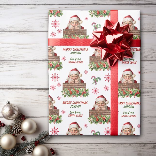 Niedlicher Weihnachtsmann Peking Kinder Weihnachte Geschenkpapier (Von Creator hochgeladen)