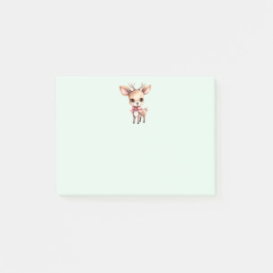 Niedlicher Weihnachtsmann Post-it Klebezettel