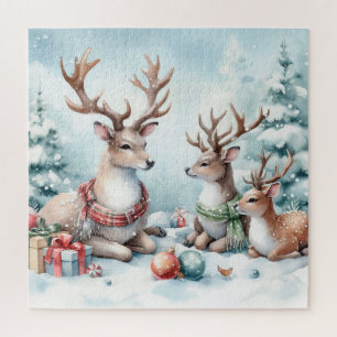 Niedlicher Weihnachtsmann Puzzle