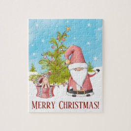 Niedlicher Weihnachtsmann Puzzle