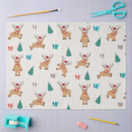 Niedlicher Weihnachtsmann Seidenpapier