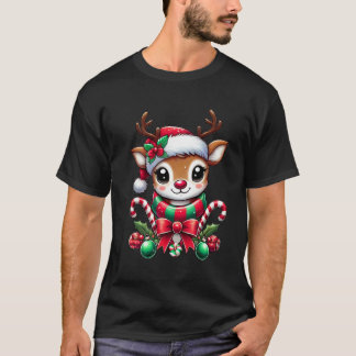 Niedlicher Weihnachtsmann-T - Shirt