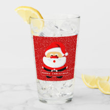 Niedlicher Weihnachtsmann und Schnee Weihnachten