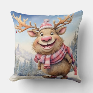 Niedlicher Weihnachtsmoose Kissen