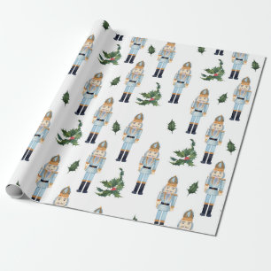 Niedlicher WeihnachtsNutcracker Geschenkpapier