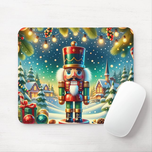 Niedlicher WeihnachtsNutcracker Mousepad (Mit Mouse)