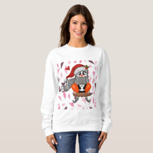 Niedlicher WeihnachtsPenguin Sweatshirt