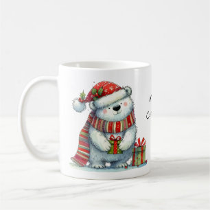 Niedlicher Weihnachtspolar Kaffeetasse