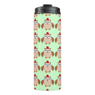 Niedlicher Weihnachtsschale Thermosbecher