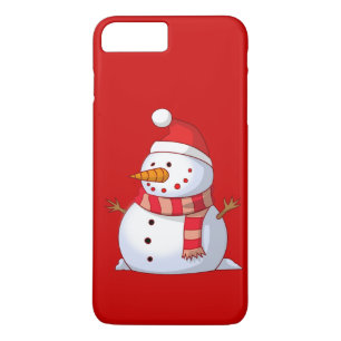 Niedlicher Weihnachtsschneemann Case-Mate iPhone Hülle