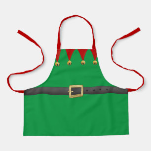 Niedlicher Weihnachtswerkstatt Elf Weihnachten Schürze