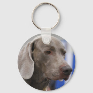 Niedlicher Weimaraner Schlüsselanhänger