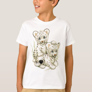 Niedlicher weißer Tiger CUB T-Shirt
