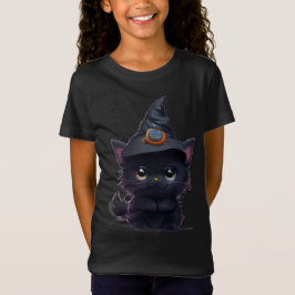 Niedlicher, weißlicher Halloween-T - Shirt