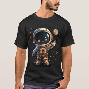 Niedlicher Wellenflugzeuge T-Shirt