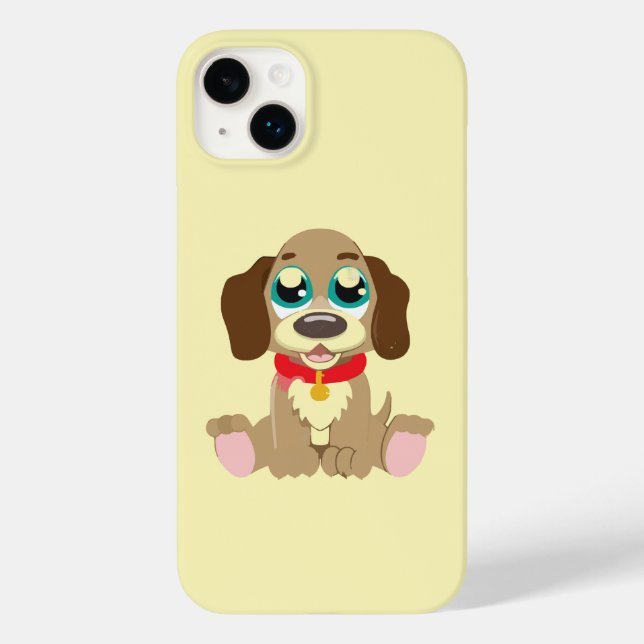 Niedlicher Welpe mit schönen Augen Case-Mate iPhone Hülle (Rückseite)