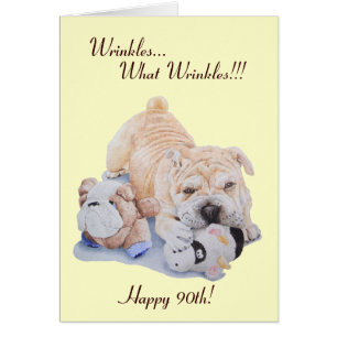 Niedlicher Welpe shar pei Hunde- und Teddylustiges