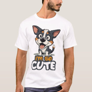 Niedlicher Welpe T-Shirt