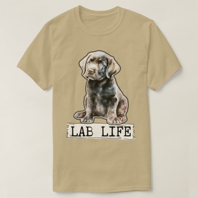 niedlicher Welpe T-Shirt (Design vorne)